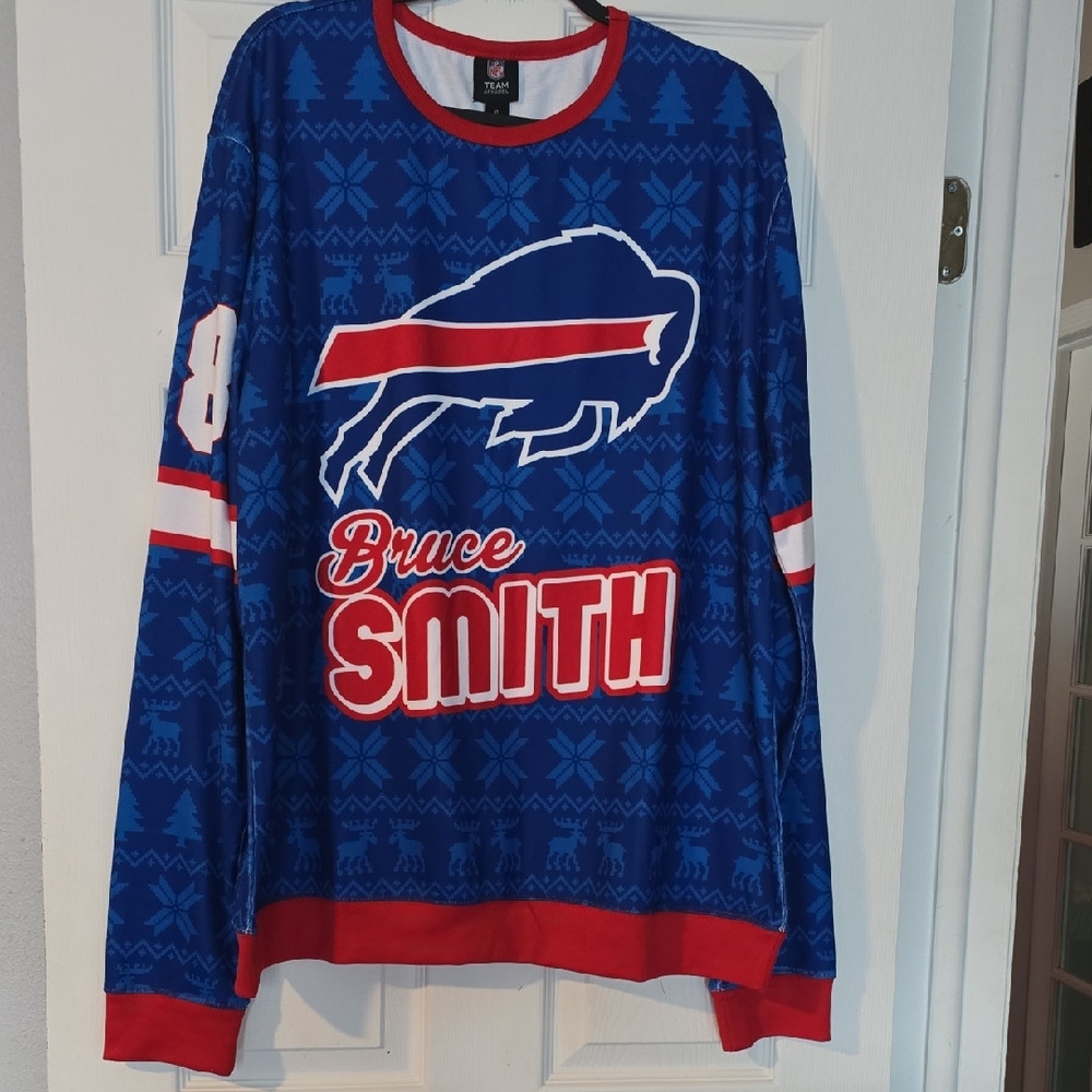 Buffalo Bills Bruce Smith #78 Men's Long Sleeve Size XL